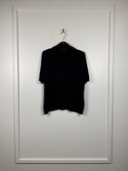 Peter Hahn Kurzarmpullover mit Rollkragen – Schwarz – Gr. 44 DE