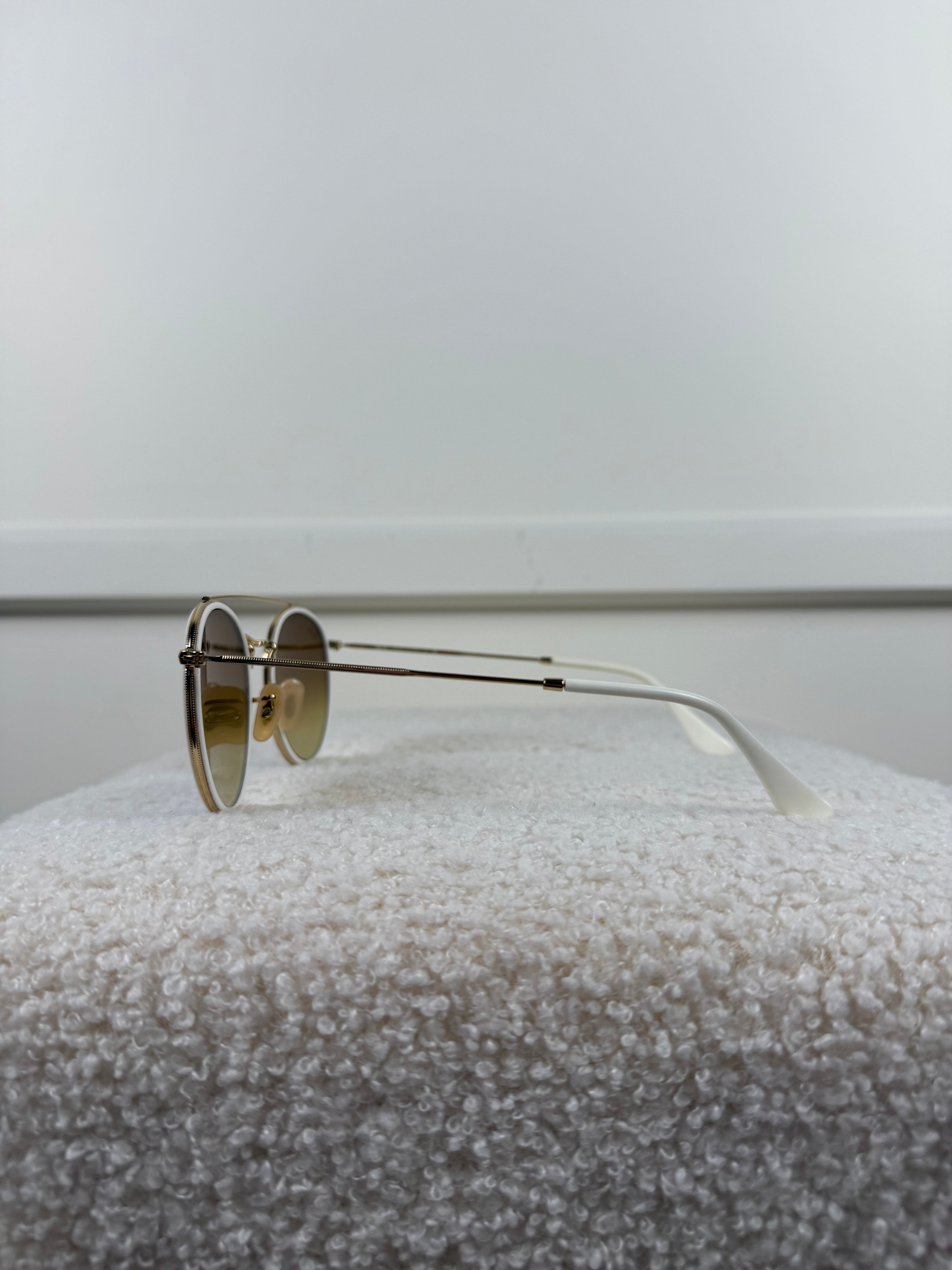 Ray-Ban Sonnenbrille – Weiss/Blau
