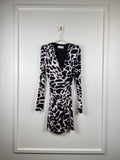 Alexandre Vauthier Kleid – Schwarz/Rosa – Gr. 36 DE (38 FR)