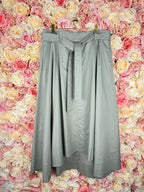 Peserico Skirt Olive Green Sz. 44 DE (48 IT)