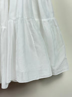 Ermanno Scervino Beachwear Kleid mit Spitze – Weiss – Gr. 38 DE (42 IT)