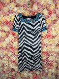 Emilio Pucci Dress Black White Sz. 34 DE (38 IT)