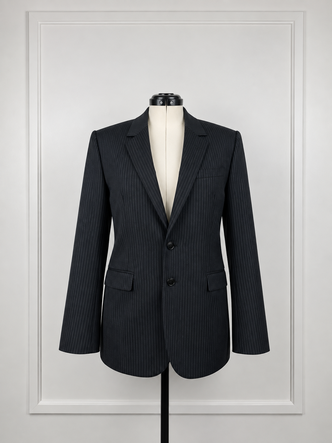 Celine Blazer mit Nadelstreifen – Schwarz – Gr. 38 DE (40 FR)