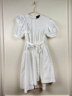 Simone Rocha Kleid mit Rüschen – Weiss – Gr. 34 DE (UK 6)