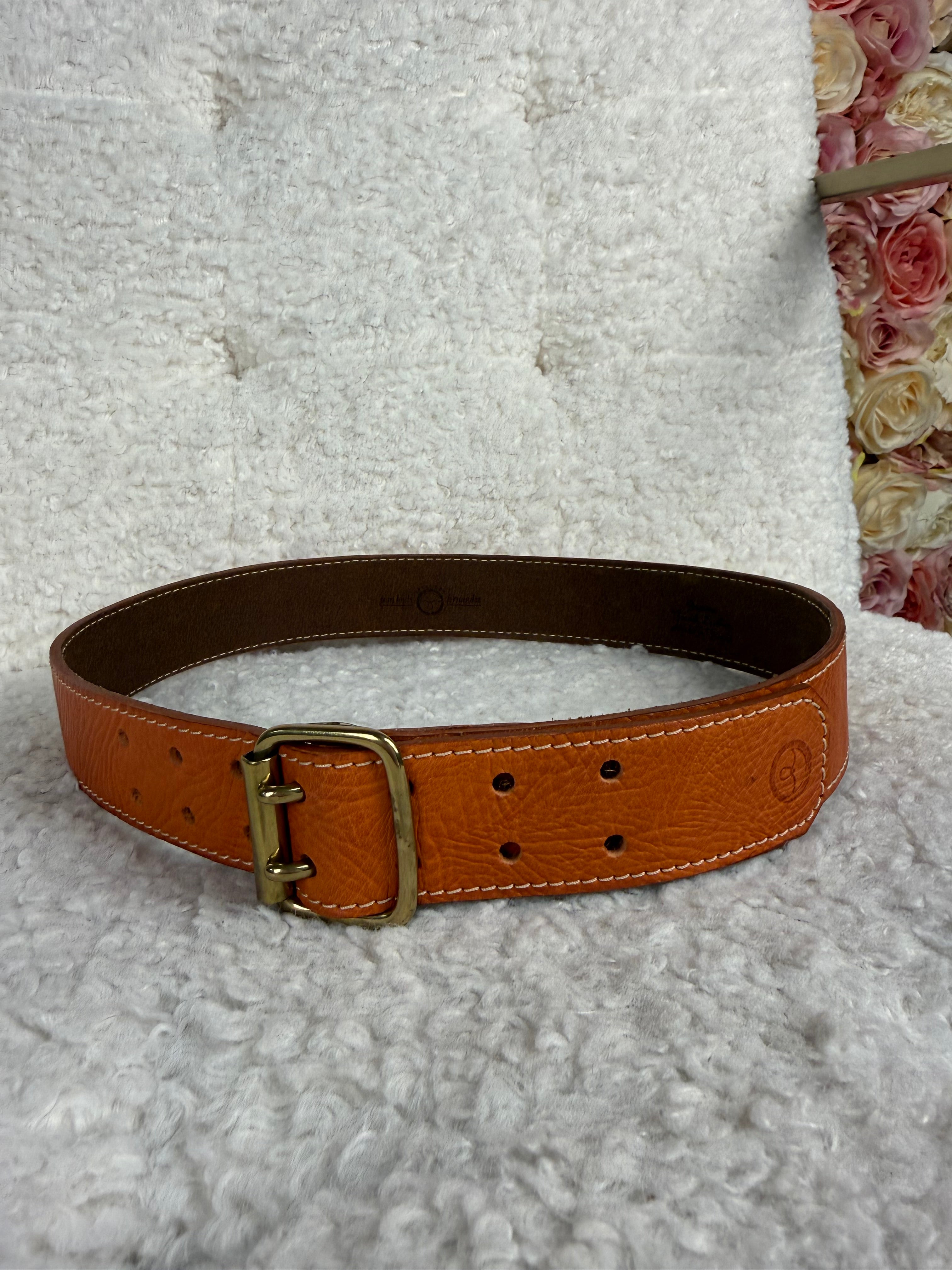 Jean Louis Fernandez Belt Orange Sz. 80