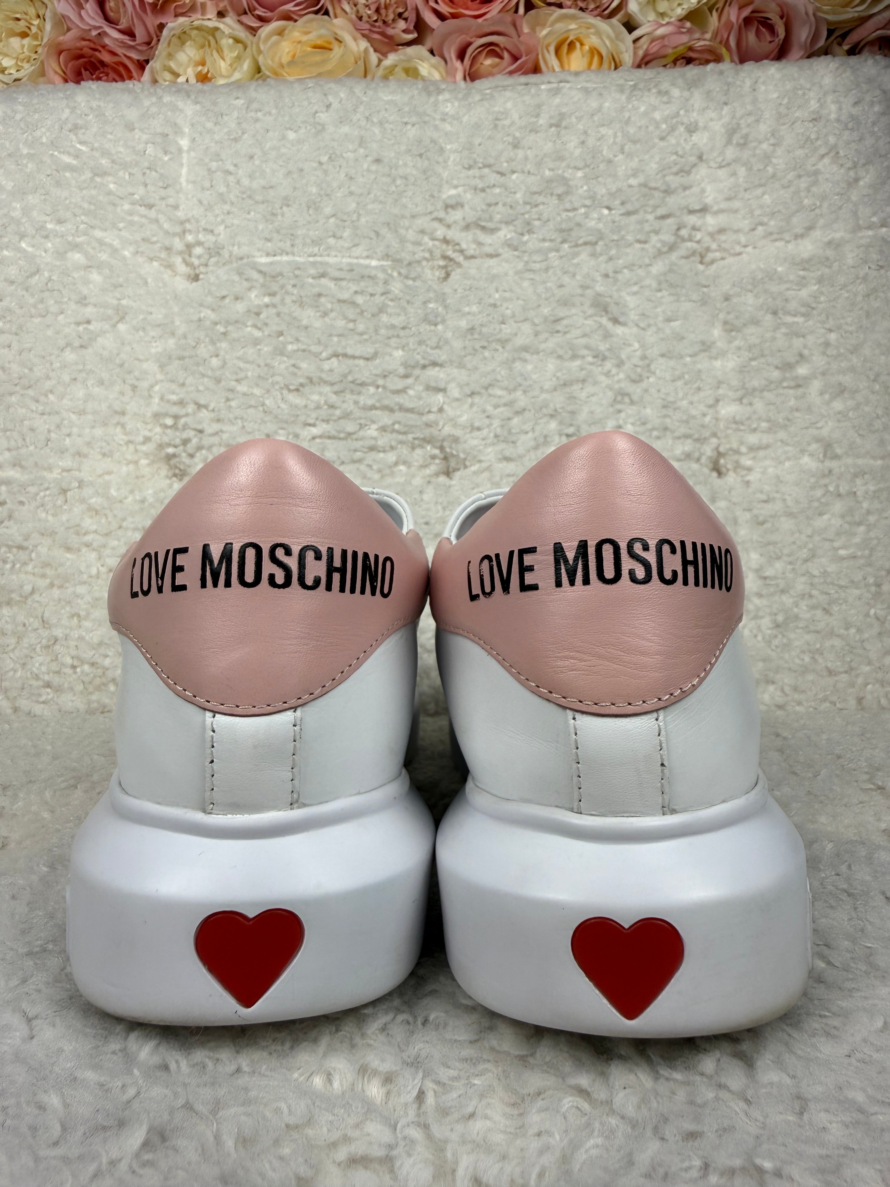 Love Moschino Sneakers White Sz. 41 EU