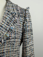 Chanel Vintage Tweed Blazer – Mehrfarbig – Gr. 36 DE (38 FR)