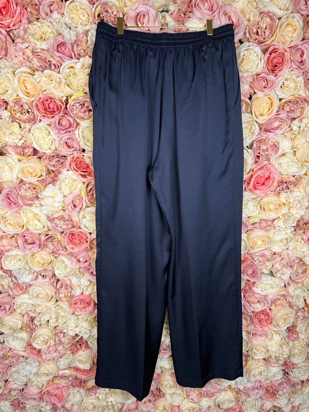 Yves Salomon Pants Dark Blue Sz. 38 DE (40 FR)