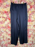 Yves Salomon Pants Dark Blue Sz. 38 DE (40 FR)