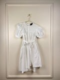 Simone Rocha Kleid mit Rüschen – Weiss – Gr. 34 DE (UK 6)