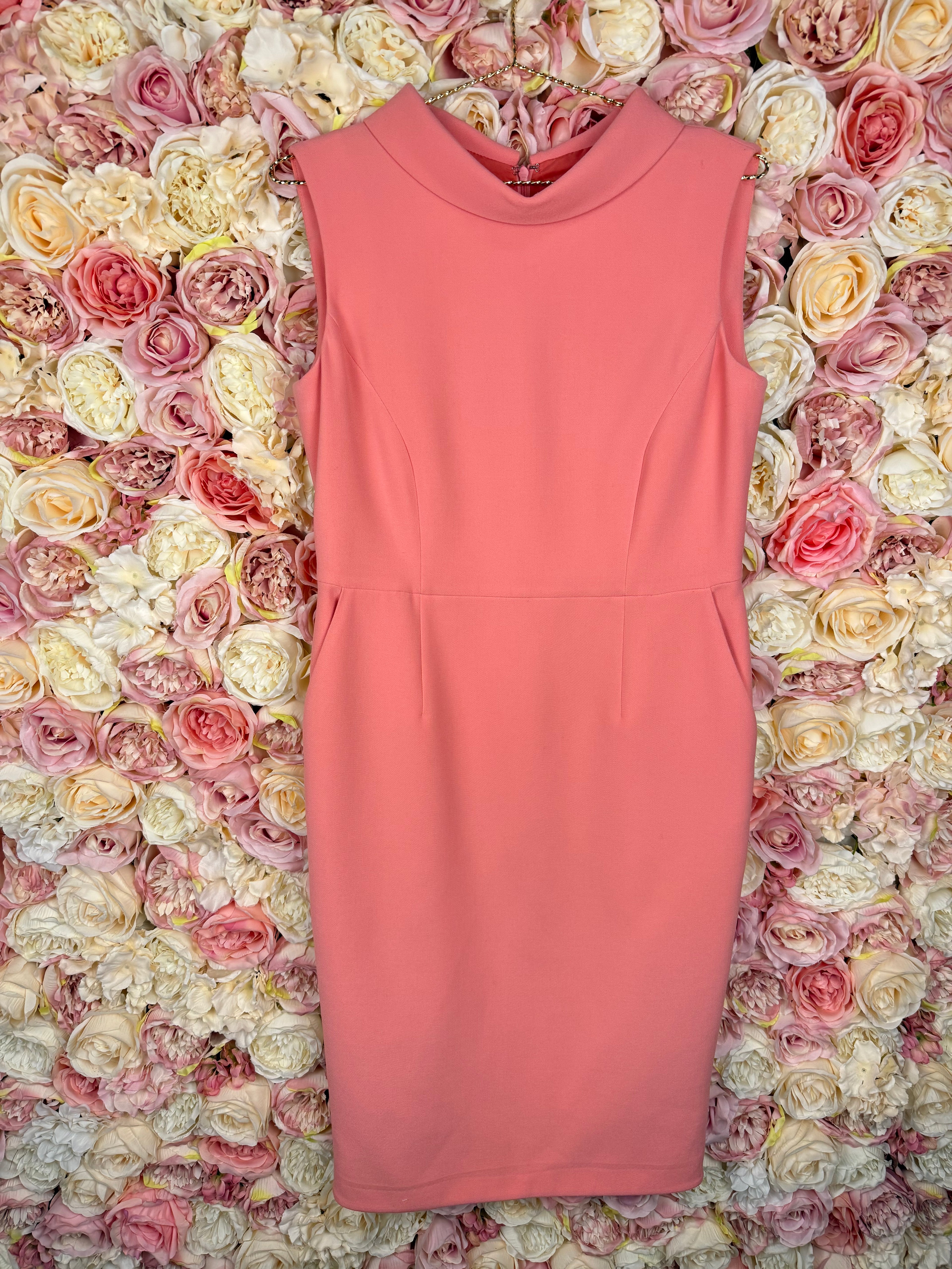 Madeleine Classic Dress Coral Sz. 40 DE