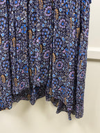 Isabel Marant Étoile Kleid mit Blumenprint – Blau – Gr. 36 DE (38 FR)