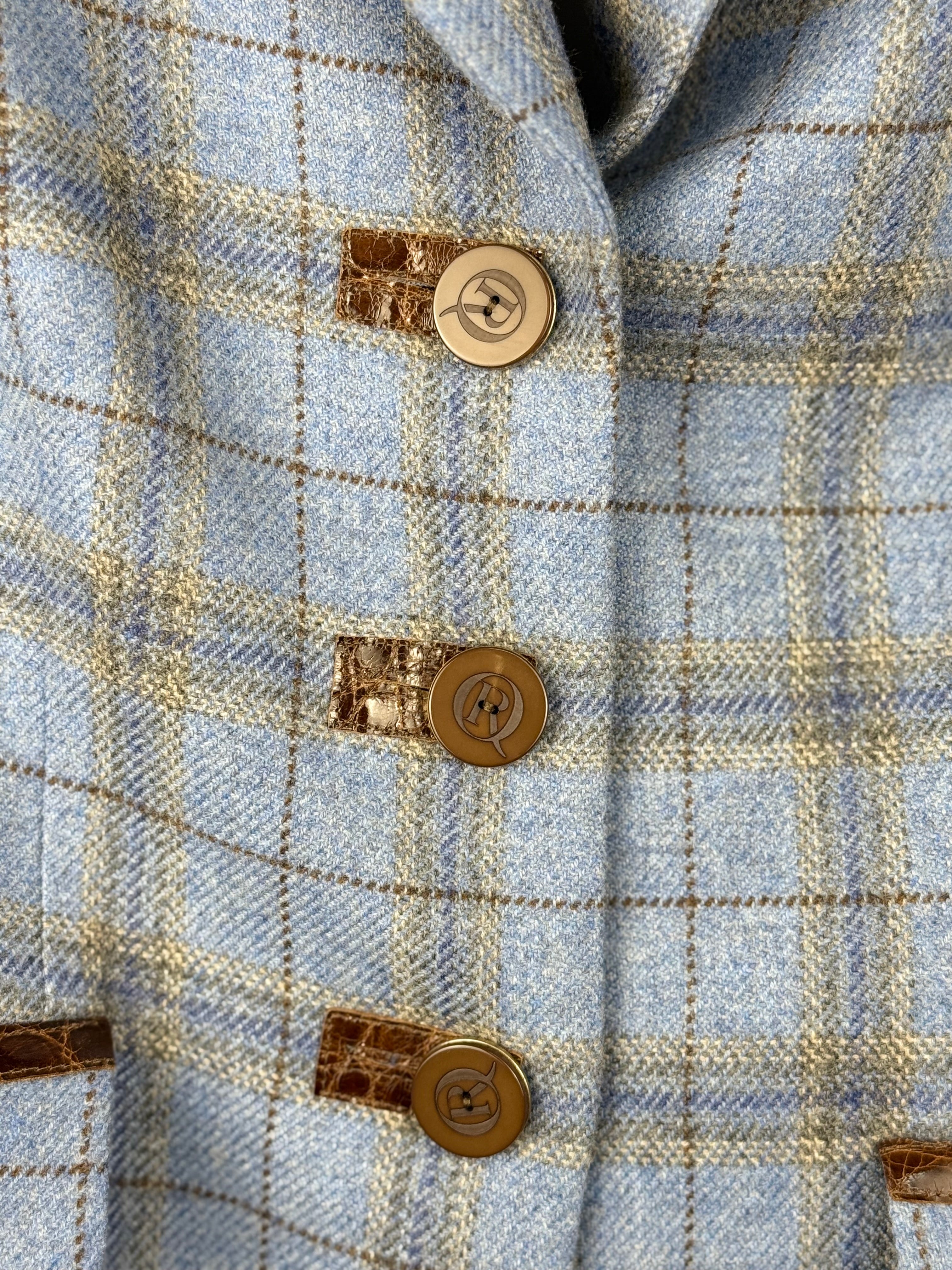 Gross Couture Blazer Check
