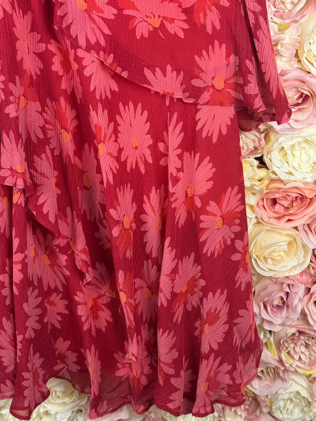 Mirae Dress Pink Multi Sz. 34 DE (36 FR)