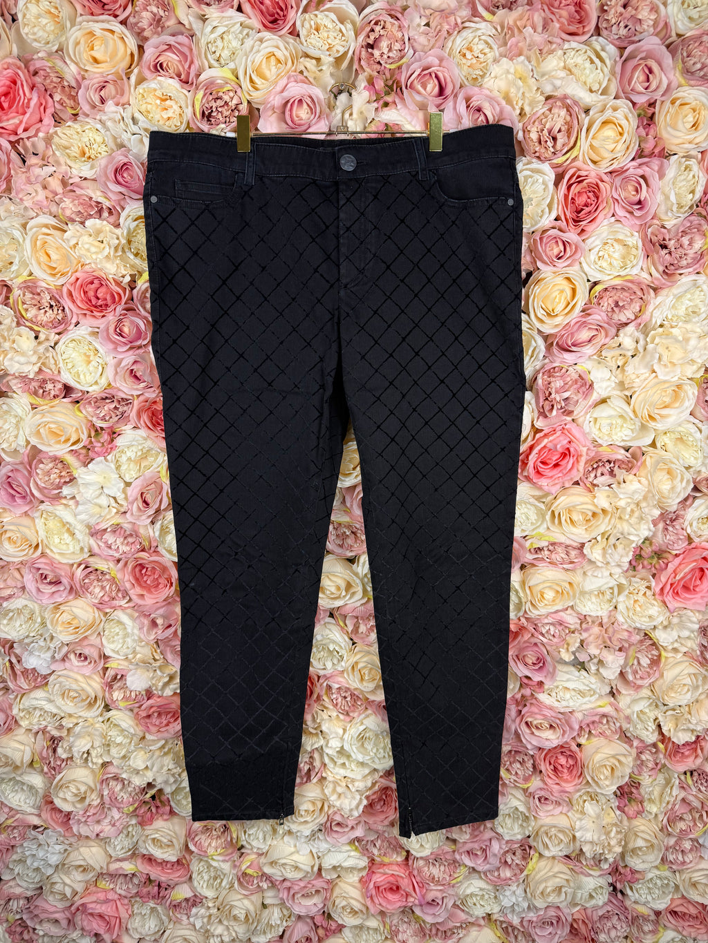 Chanel SS18 Jeans Black Sz. 44 DE (46 FR)