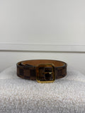 Louis Vuitton Gürtel Damier Ebene – Braun – Gr. 85 cm