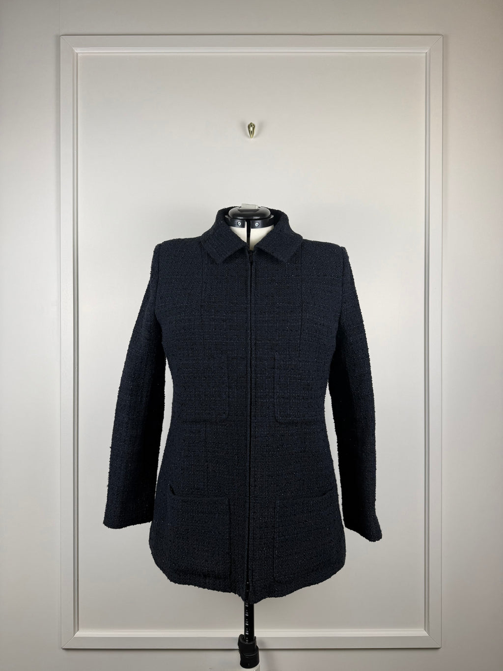 Chanel 20S Jacket Dark Blue Sz. 44 DE (46 FR)