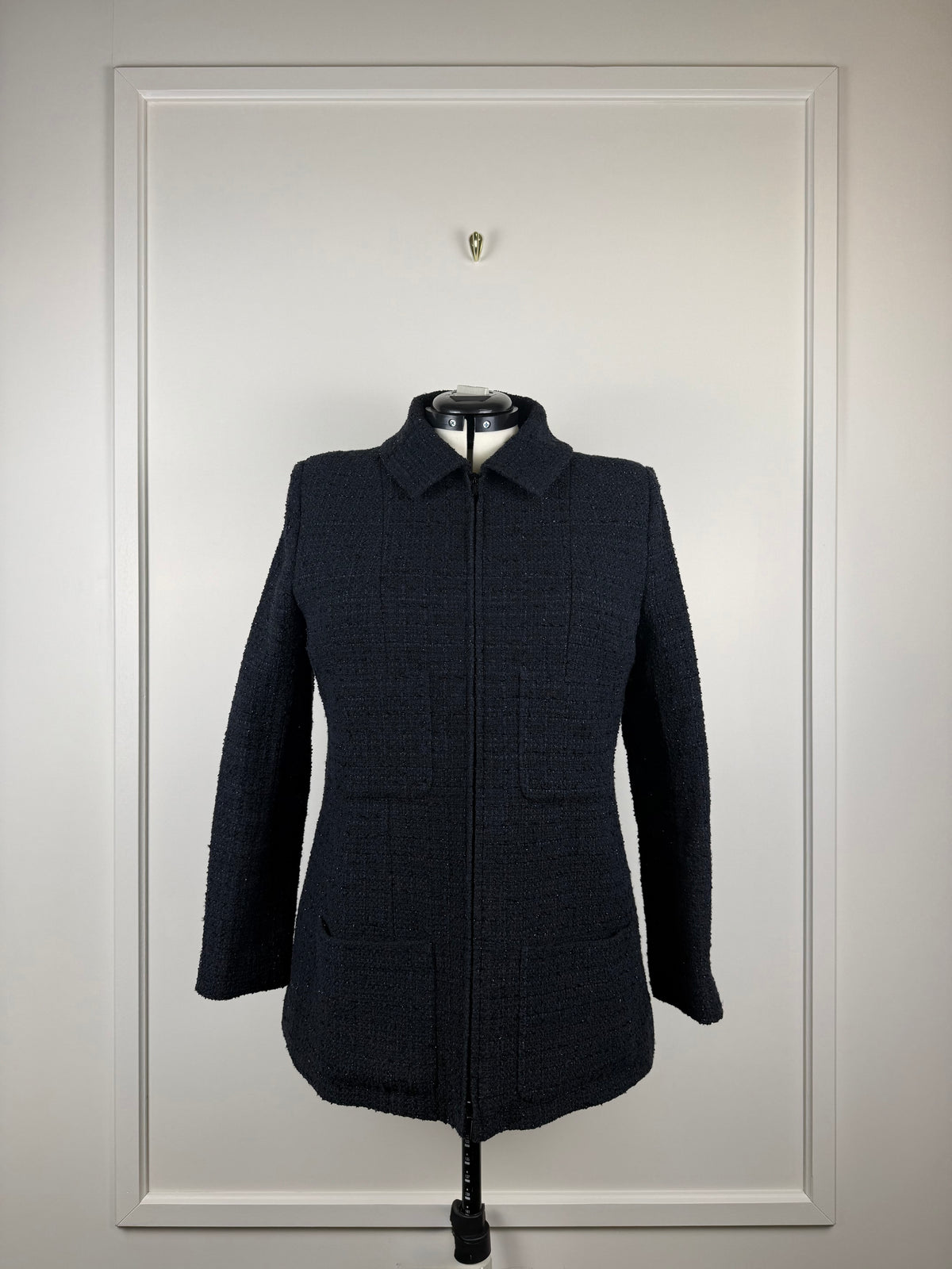 Chanel 20S Jacket Dark Blue Sz. 44 DE (46 FR)