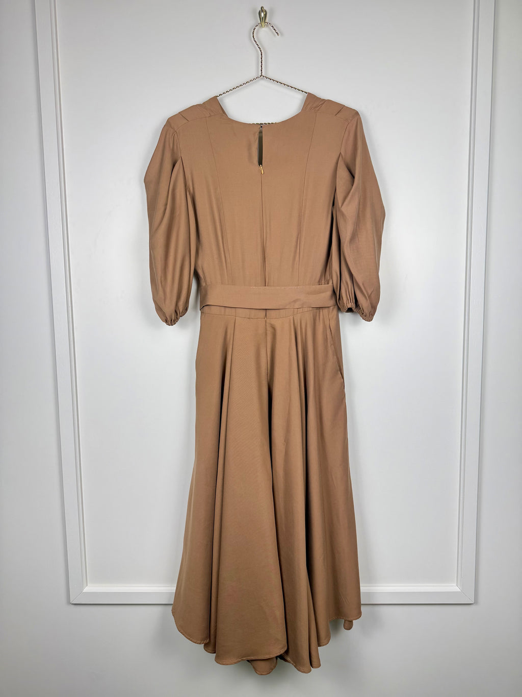 Singita Dress Camel Sz. XS
