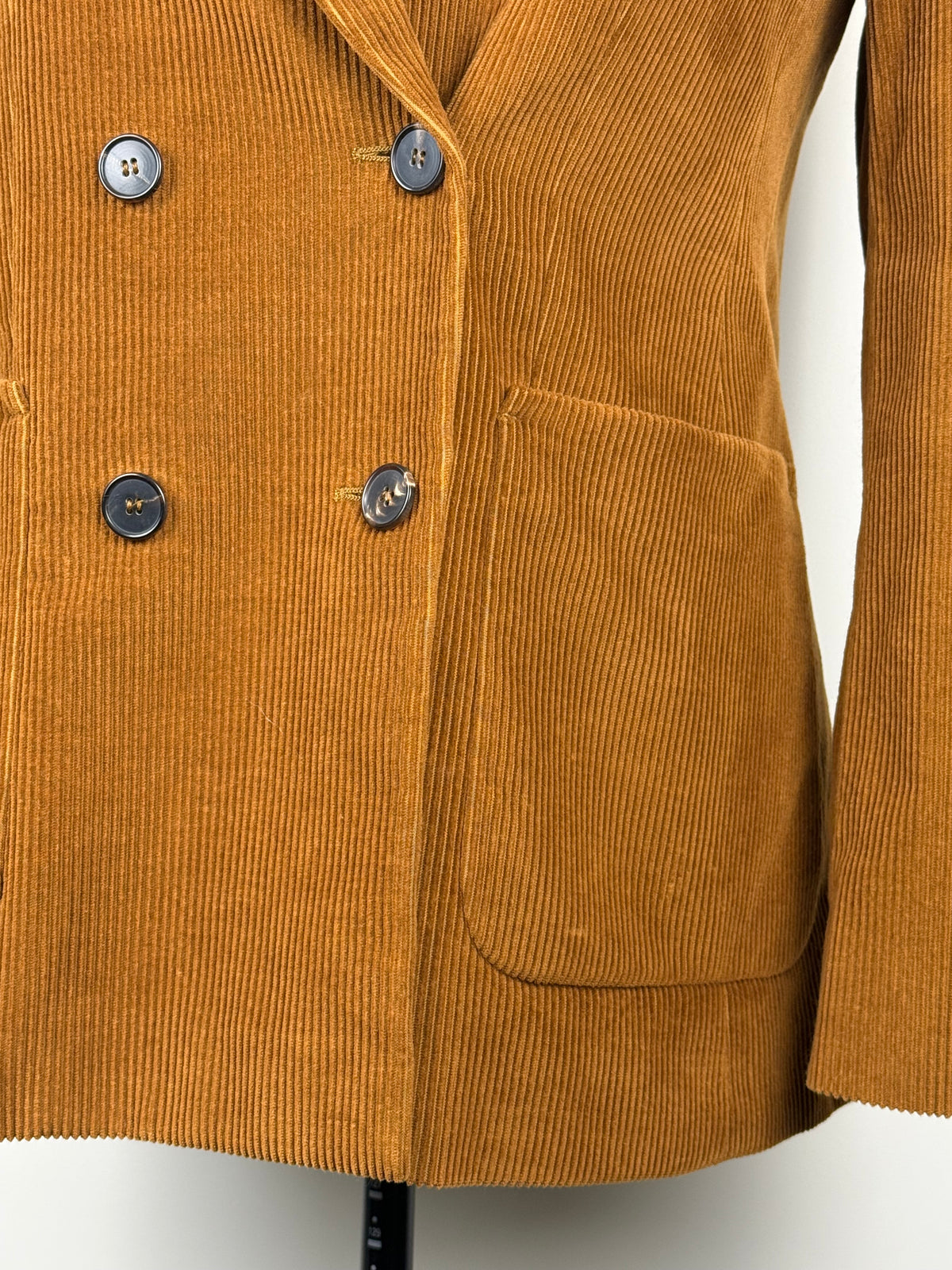 Max Mara Cord-Blazer – Cognac – Gr. 40 EU (44 IT)