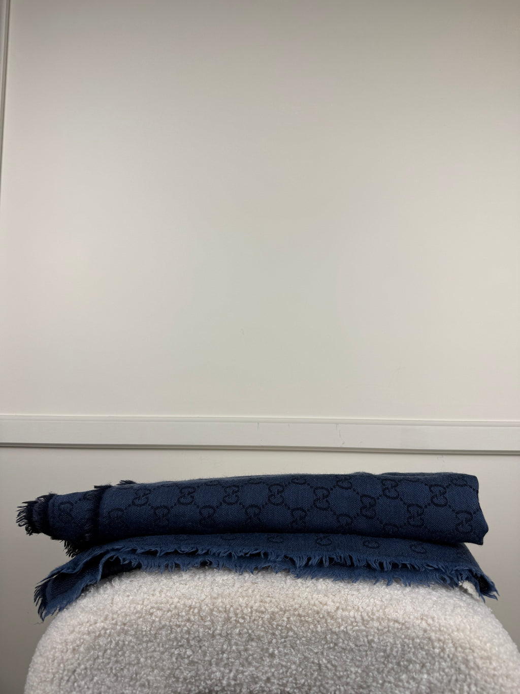 Gucci GG Schal – Blau