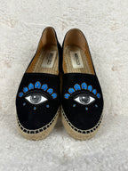 Kenzo Espadrilles Black Multi Sz. 38 EU