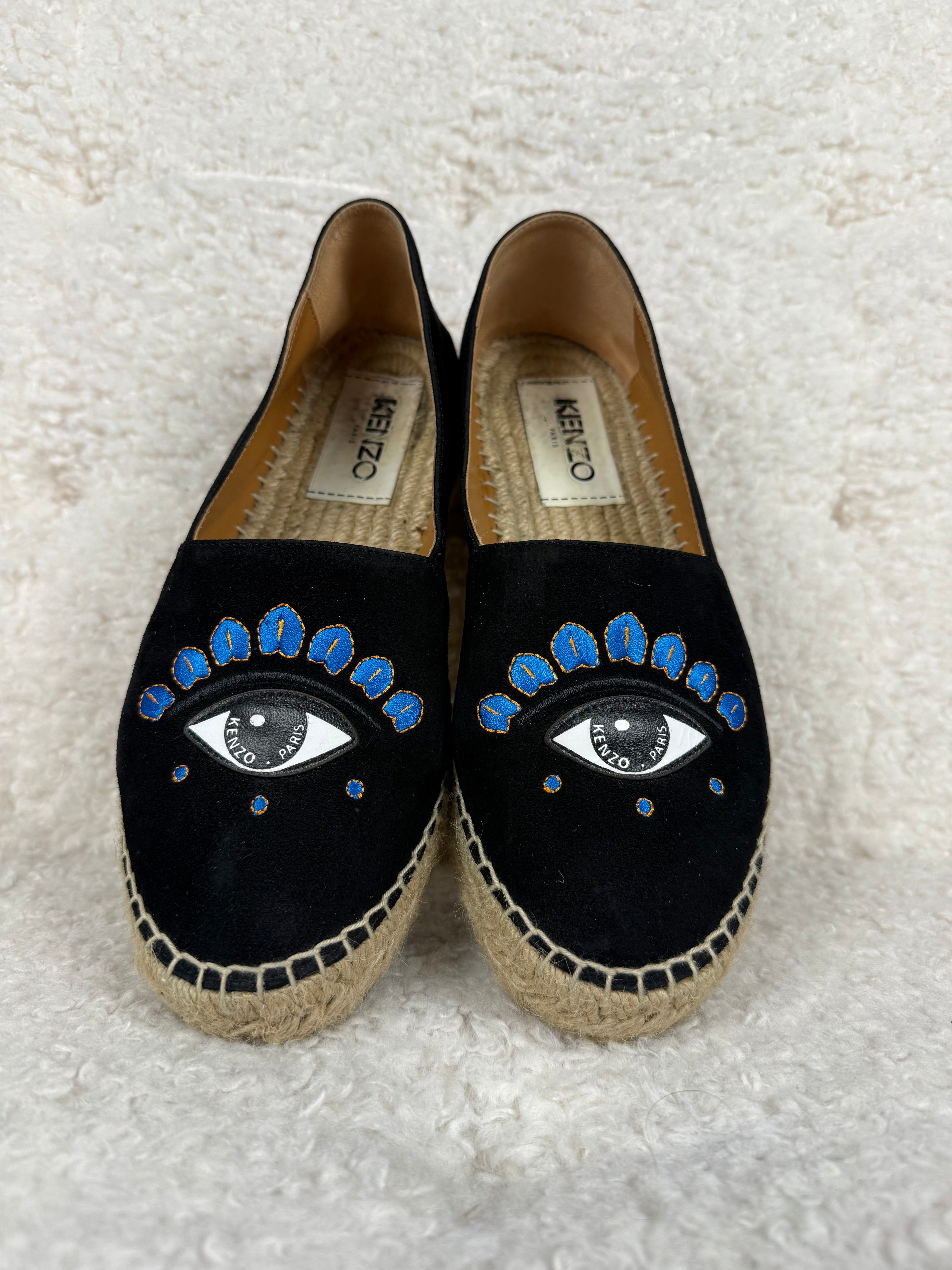 Kenzo Espadrilles Black Multi Sz. 38 EU