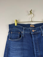 Mother Jeans "The Tomcat Roller" Blue Size 30