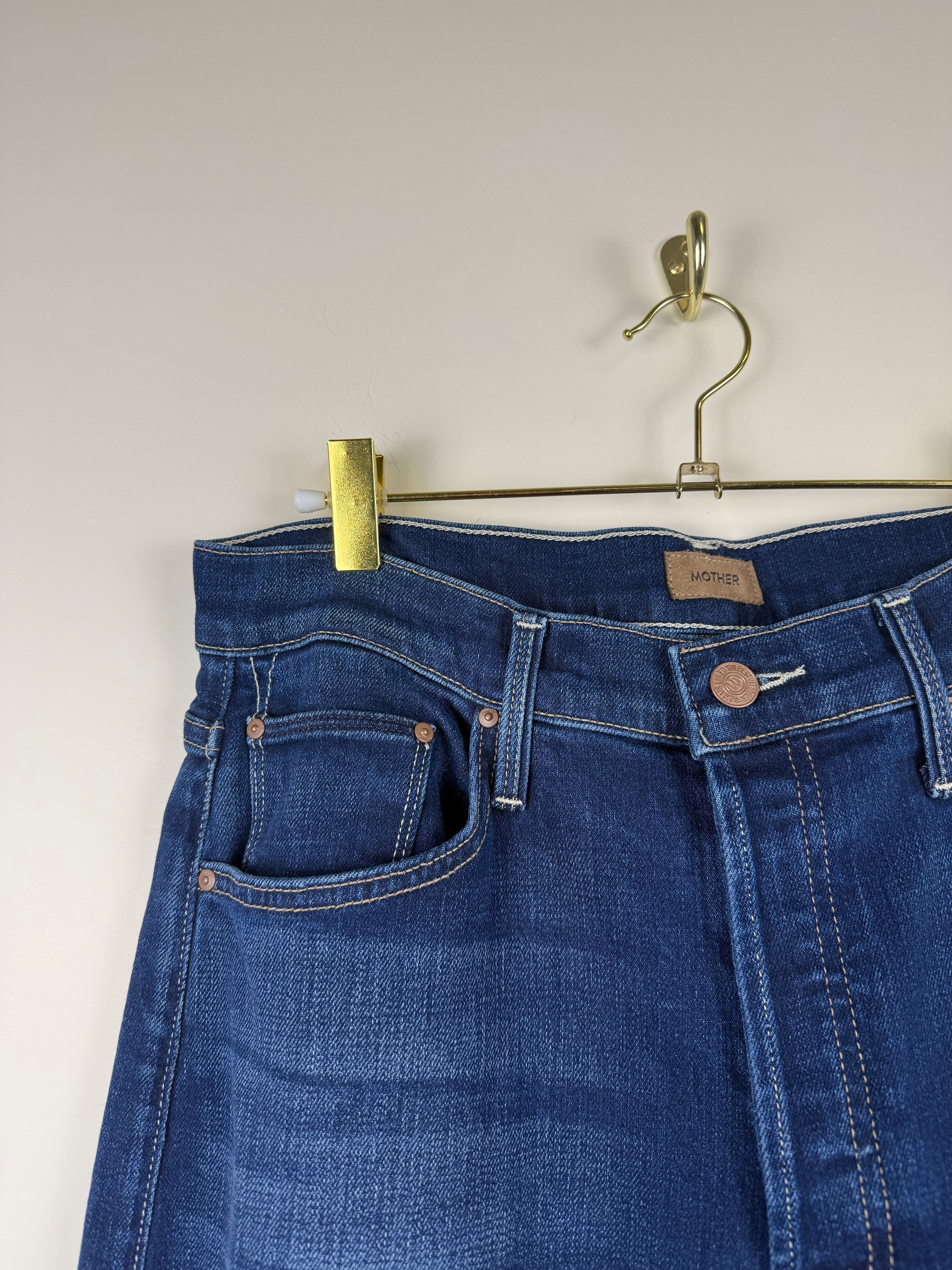 Mother Jeans "The Tomcat Roller" Blue Sz. 30