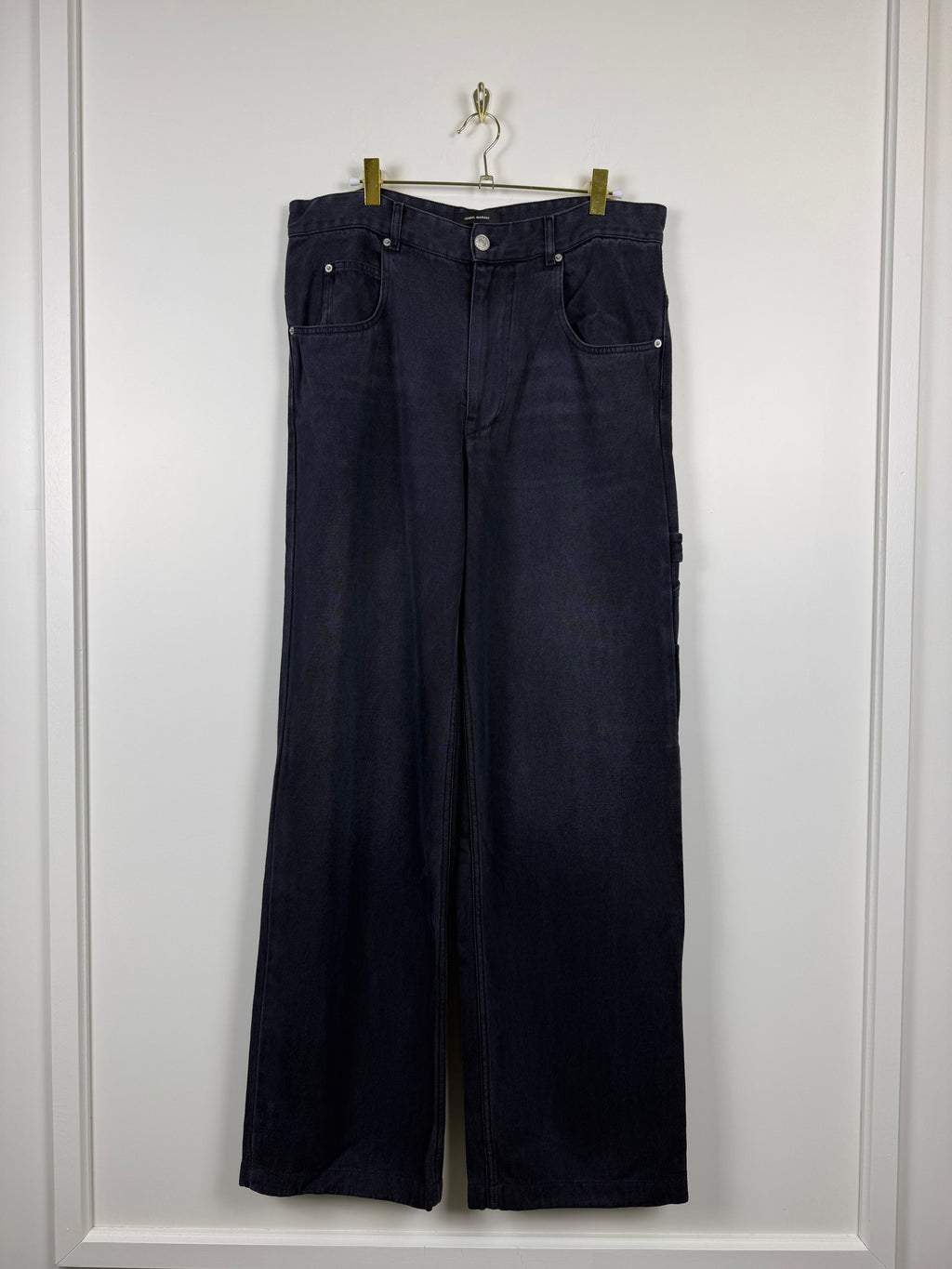 Isabel Marant Jeans mit weitem Bein – Grau – Gr. 38 DE (40 FR)