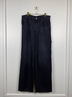 Isabel Marant Jeans mit weitem Bein – Grau – Gr. 38 DE (40 FR)