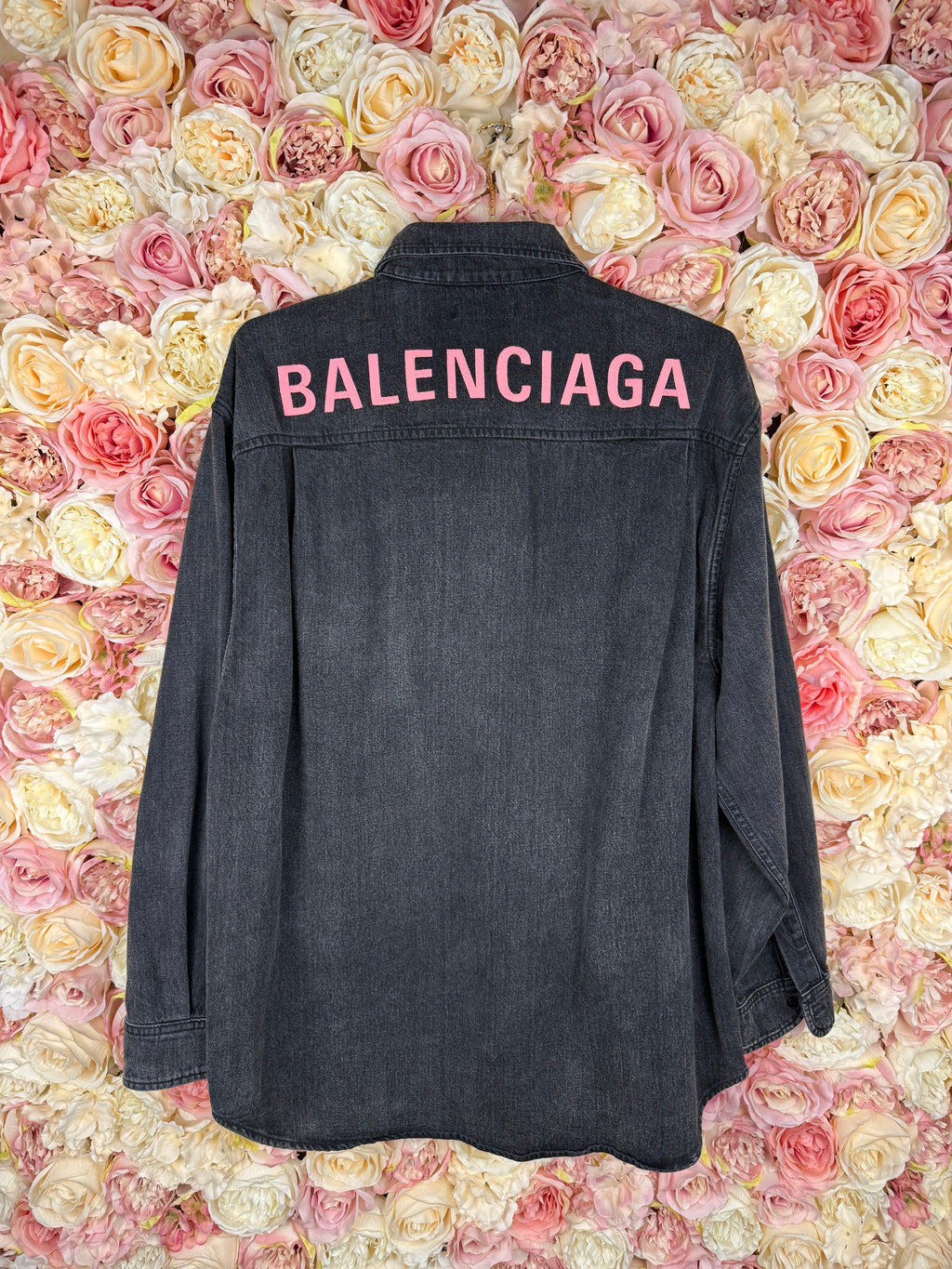 Balenciaga Jeans Shirt Dark Grey Sz. 38 DE (40 FR)