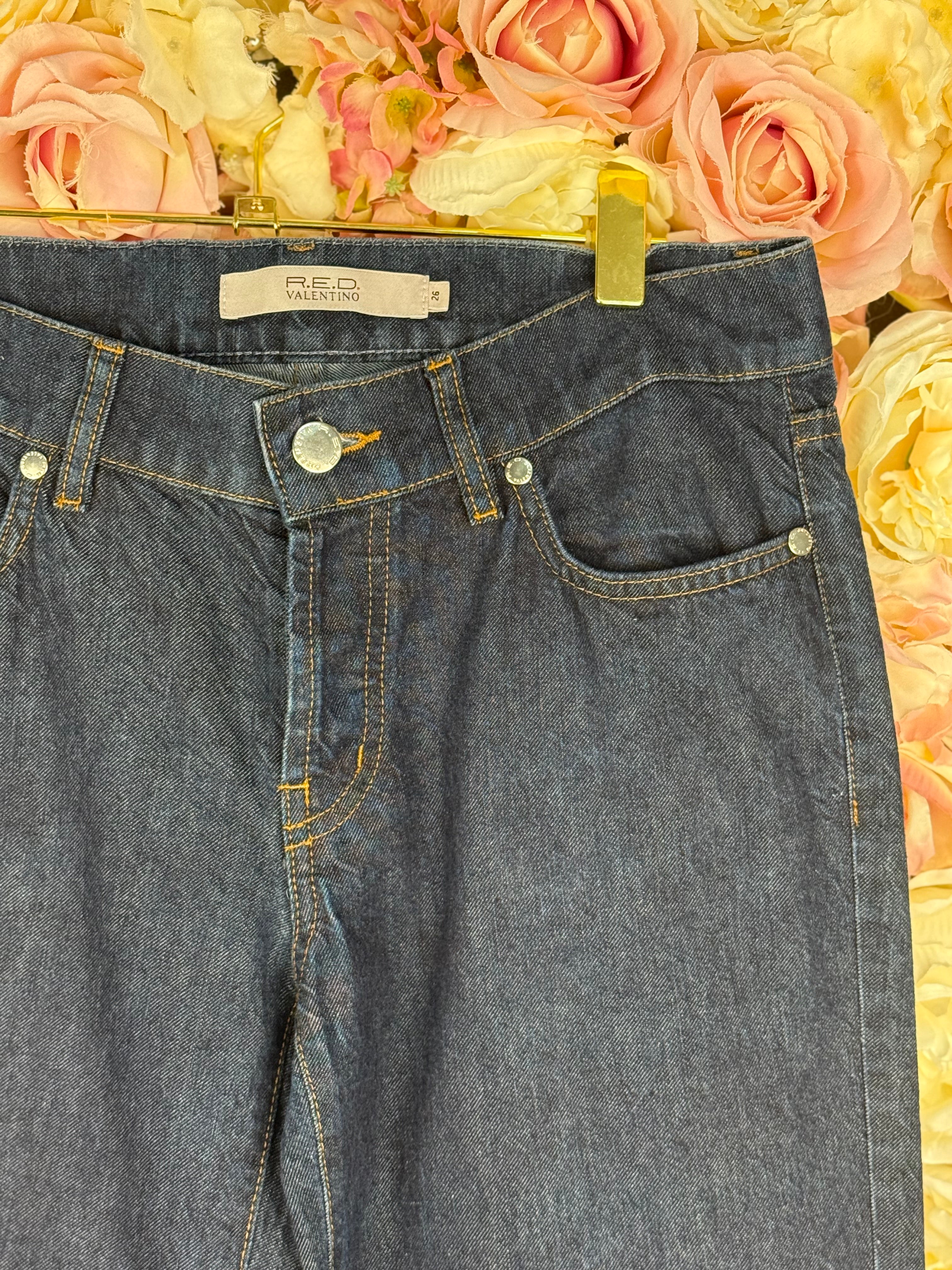 Red Valentino Jeans Dark Blue Sz. 26
