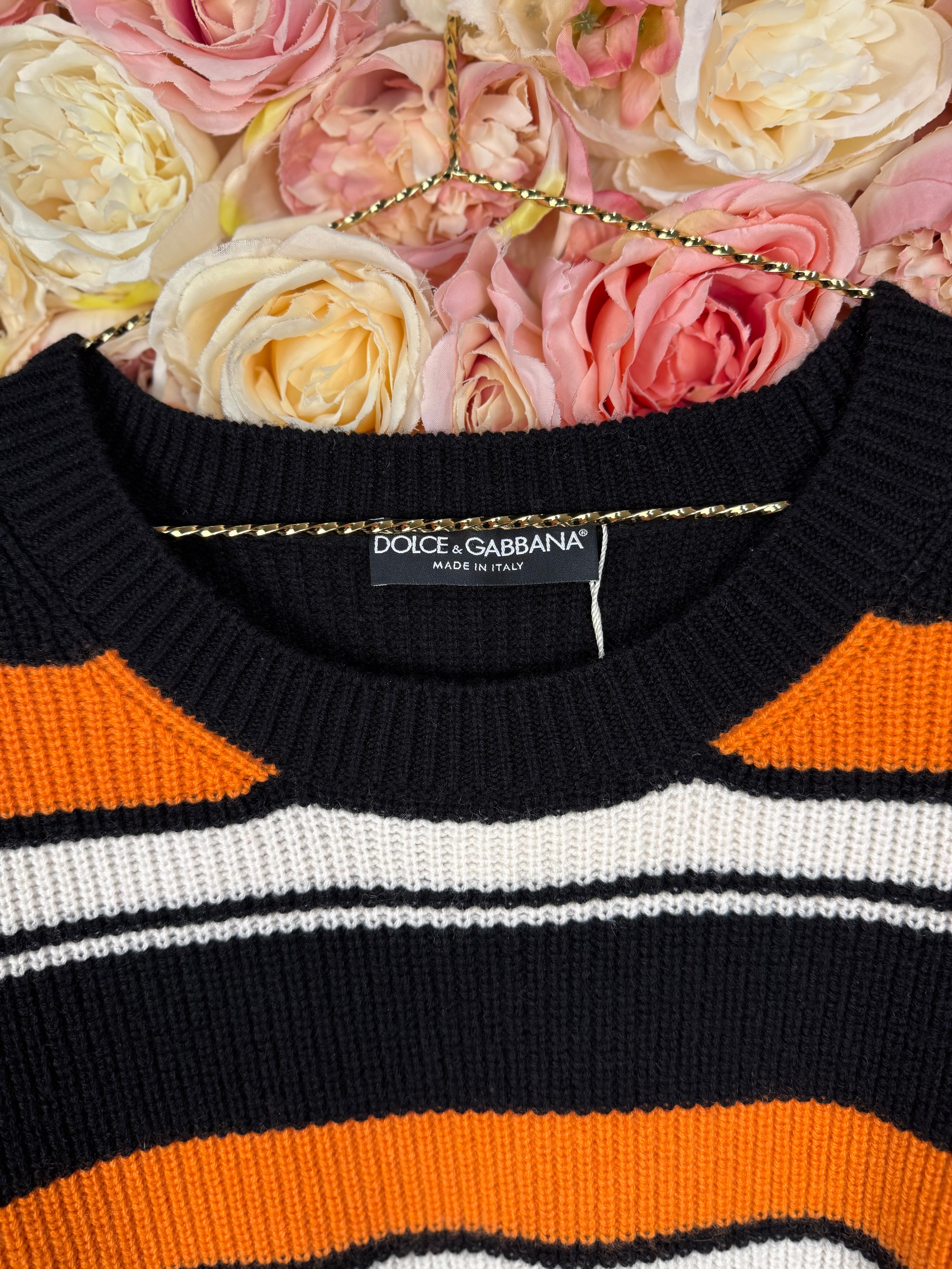 Dolce &amp; Gabbana Cashmere Sweater Striped