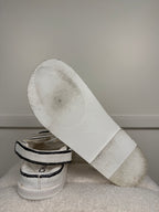 Chanel Dad Sandals White Black