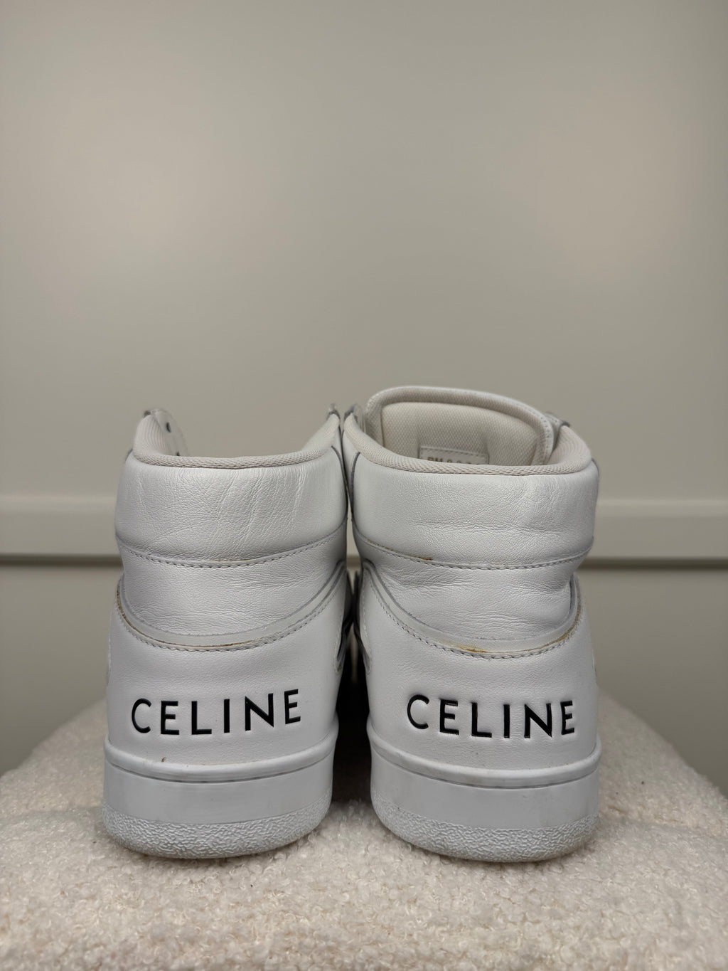 Celine High Top Sneakers White Sz. 39