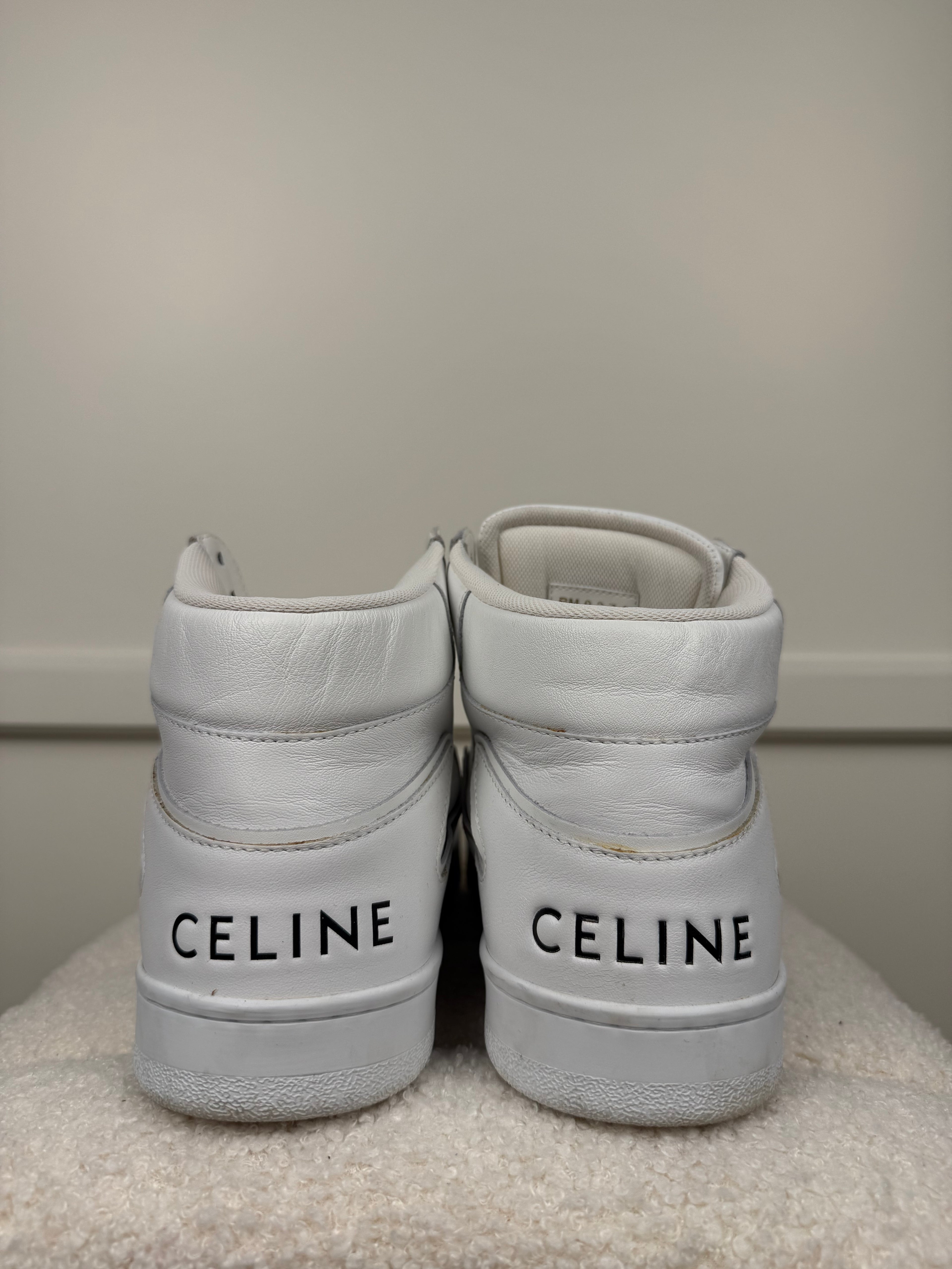 Celine High Top Sneakers White Sz. 39