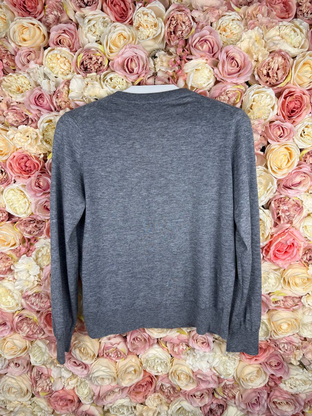 Prada Wool Cardigan Grey Sz. M
