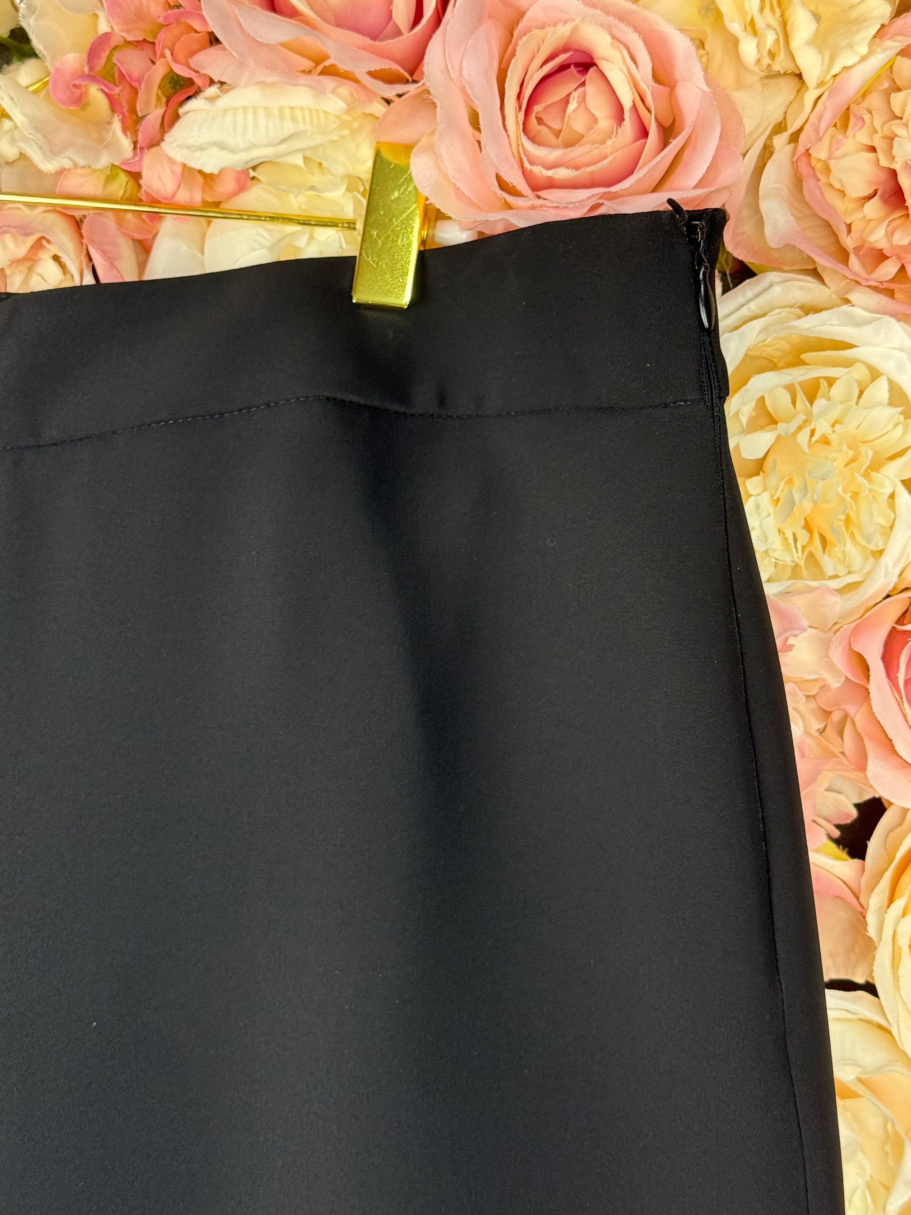 Giorgio Armani Classic Pants Black Sz. 46 DE (50 IT)