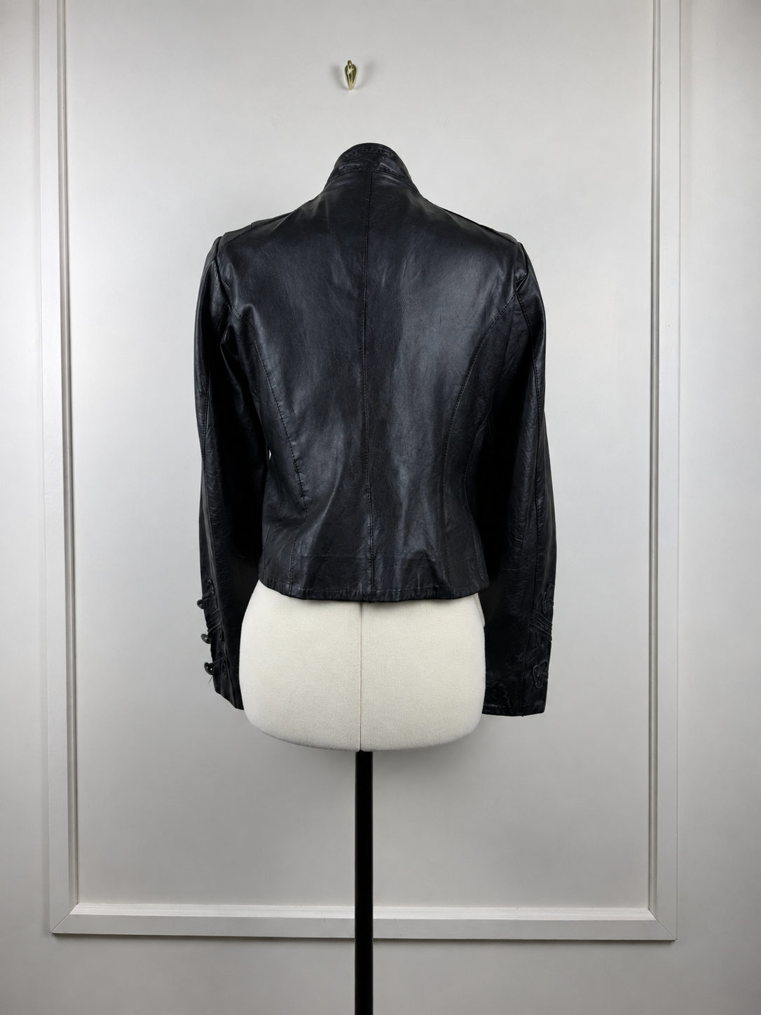 Vila Clothes Lammlederjacke – Schwarz – Gr. M