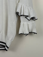 LoveShackFancy Pullover – Ecru – Gr. M