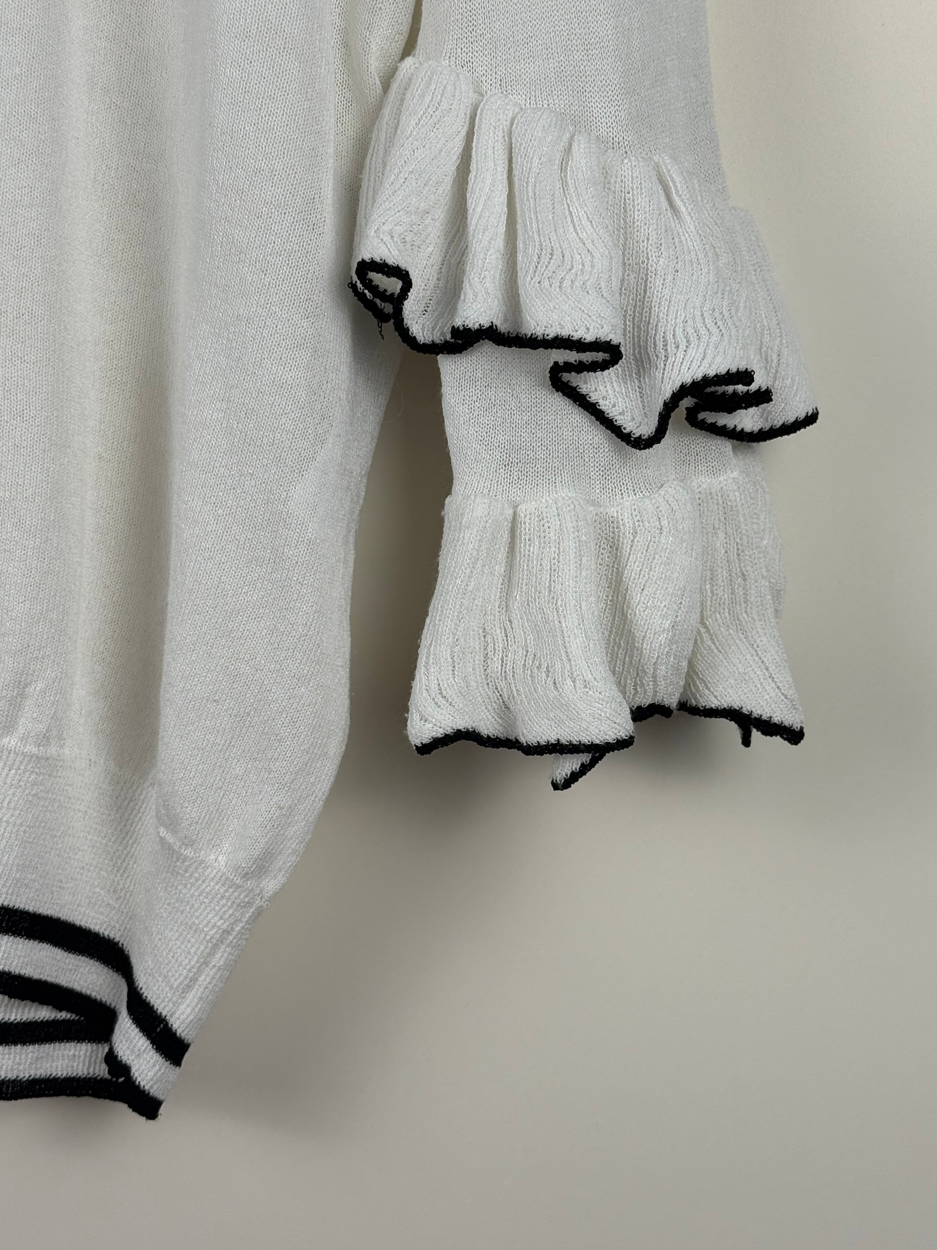 LoveShackFancy Pullover – Ecru – Gr. M