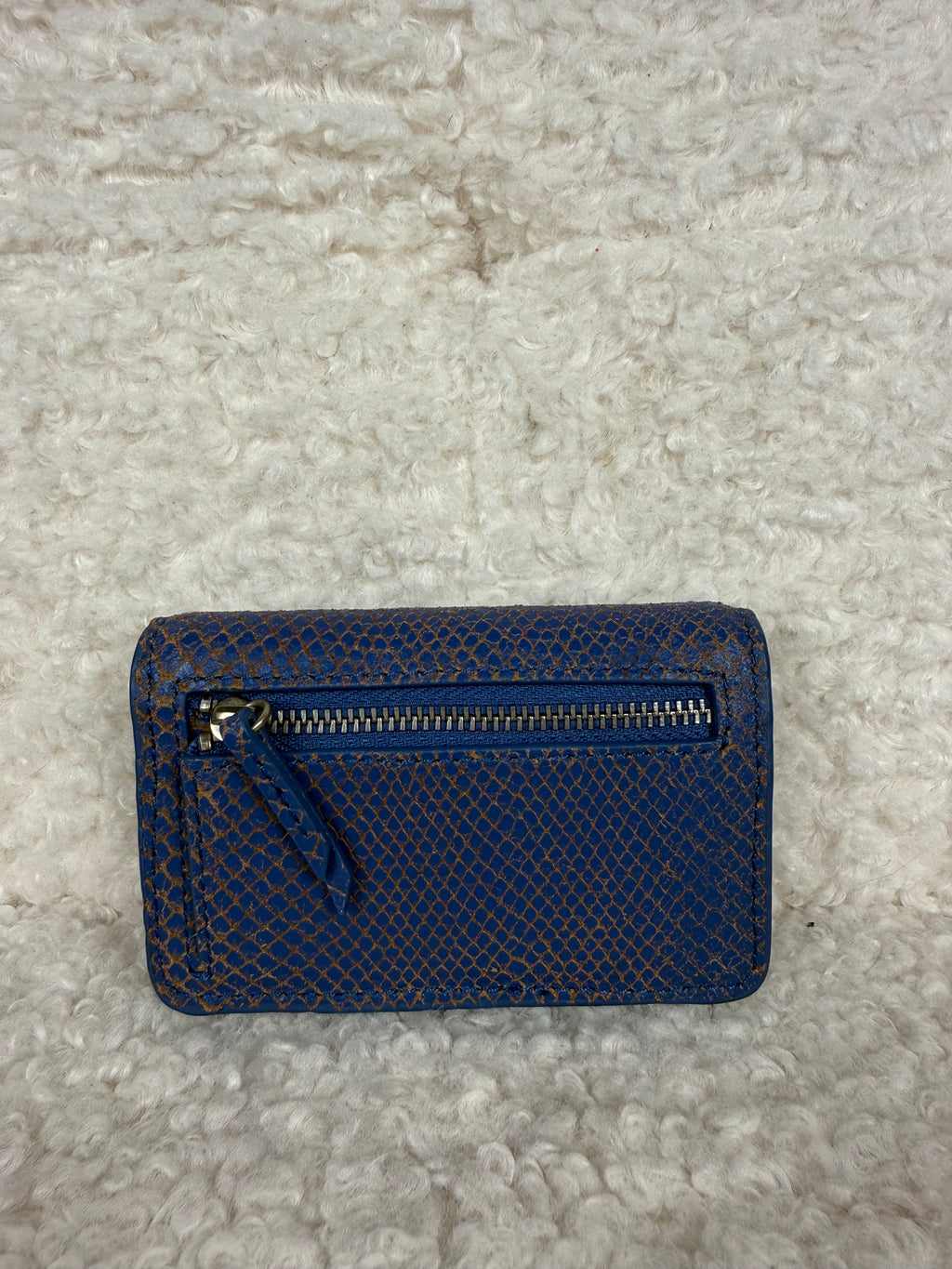 Liebeskind Wallet Snake Print Blue