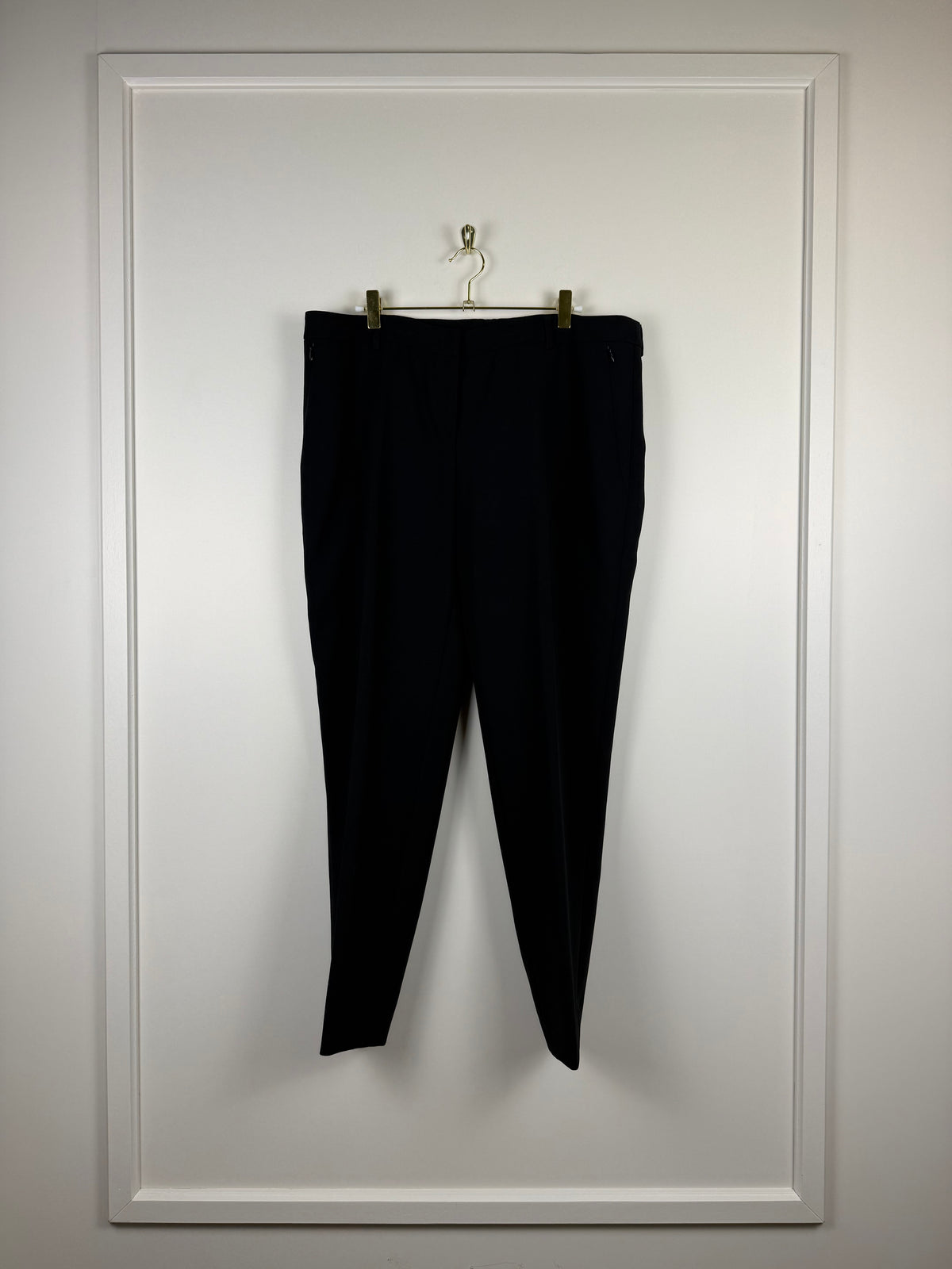 Akris Classic Wool Pants Black Sz. 42 DE