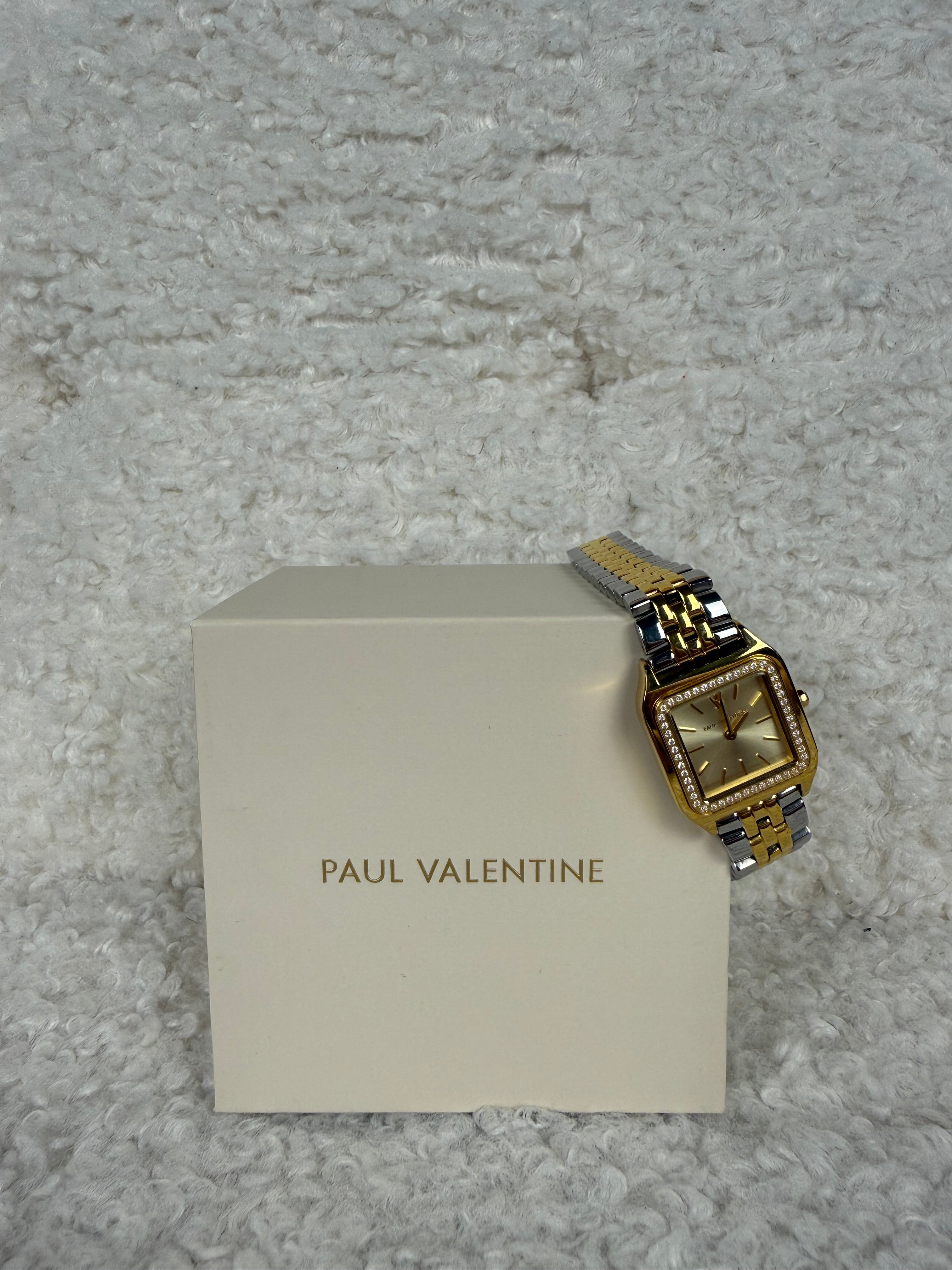 Paul Valentine Eternal Glow Watch Gold Silver