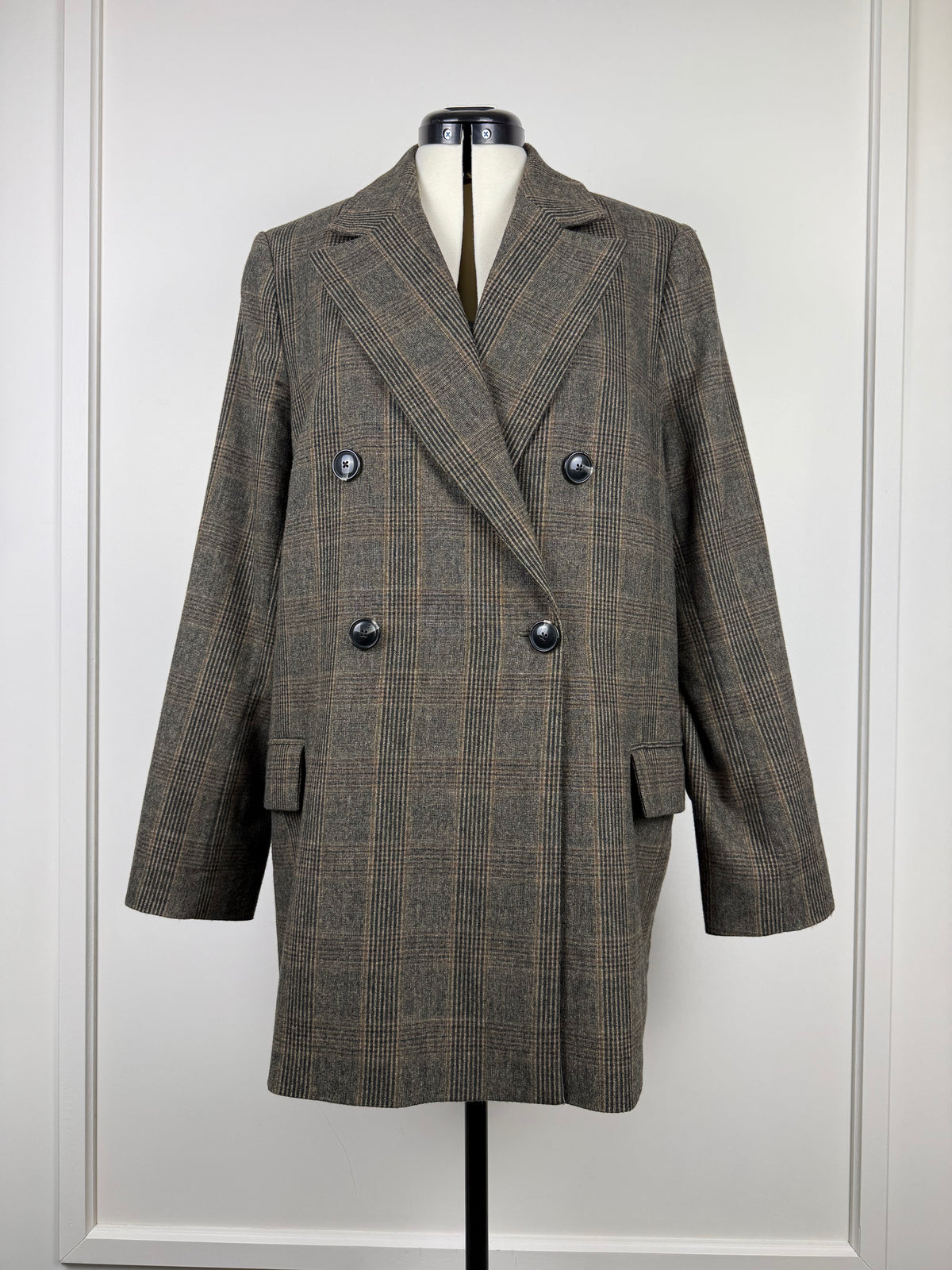 Holzweiler Check Blazer Brown Sz. M & L