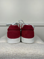 Chanel Veloursleder Sneakers – Rot – Gr. 39.5