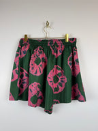 Zimmermann Shorts mit Blumenprint – Grün/Pink – Gr. M (1)