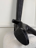 Stuart Weitzman Kniehohe Stiefel – Schwarz – Gr. 38 EU