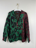 Chanel Métiers d’Art 2022/23 Kaschmir-Mohair Cardigan – Mehrfarbig – Gr. 42 DE (44 FR)